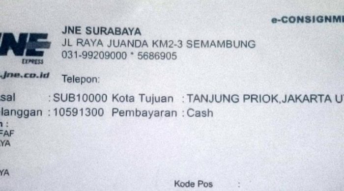 Mengapa Cek Resi JNE JTR Surabaya Sangat Penting Saat Lebaran?