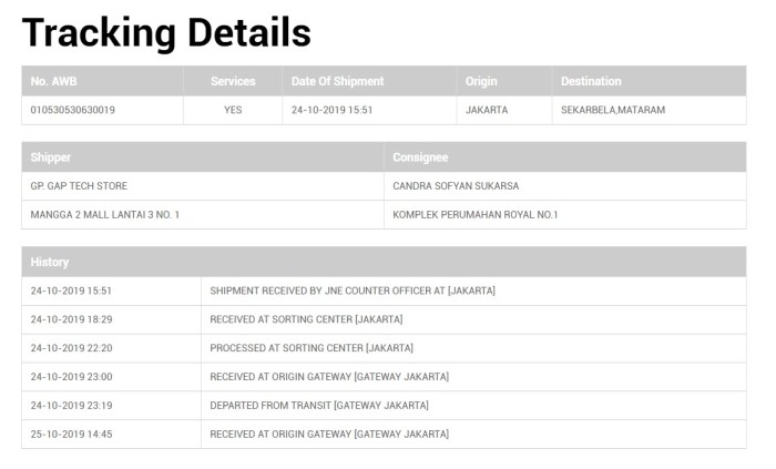 5 Kesalahan Umum Saat Menggunakan Fitur Cek Resi JNE JTR dan Cara Mengatasinya