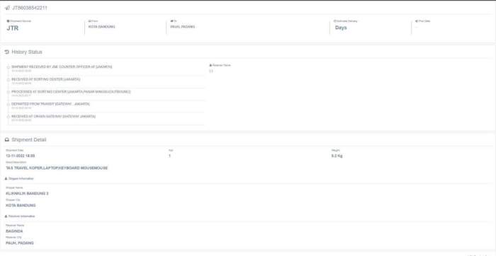 5 Kesalahan Umum Saat Menggunakan Fitur Cek Resi JNE JTR dan Cara Mengatasinya