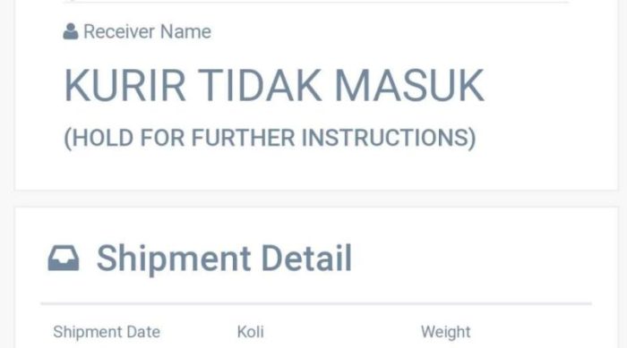 Apa yang Harus Dilakukan Jika Resi JNE Trucking Shopee Anda Tidak Update Setelah Natal?