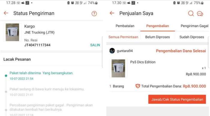 5 Kesalahan Umum Saat Menggunakan Fitur Lacak Resi JNE Trucking Shopee dan Solusinya